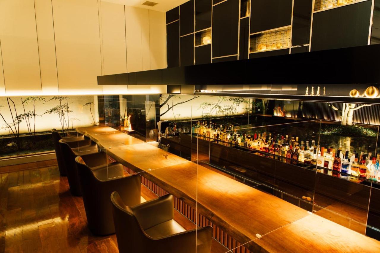 โรงแรมคะนะซะวะ โตกิว คานาซาว่า ภายนอก รูปภาพ The bar at the lounge