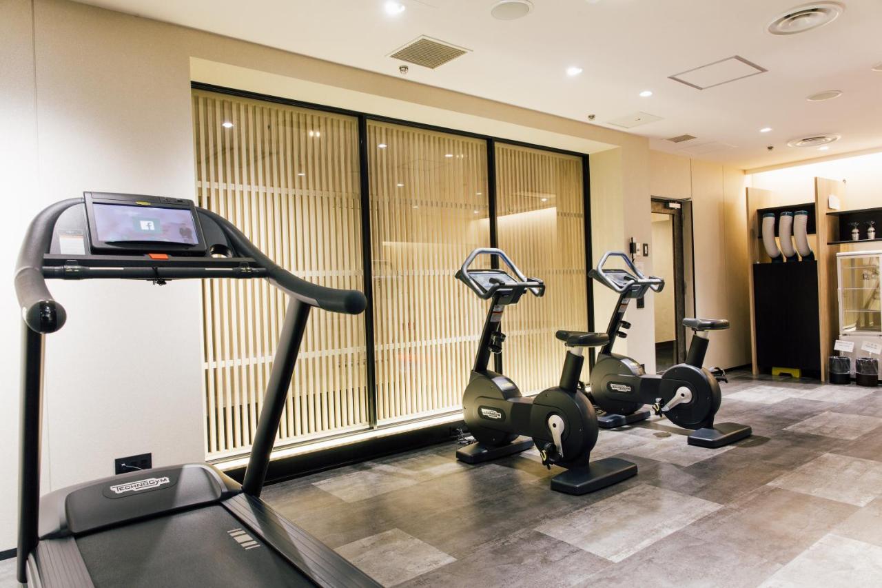 โรงแรมคะนะซะวะ โตกิว คานาซาว่า ภายนอก รูปภาพ The gym at the hotel